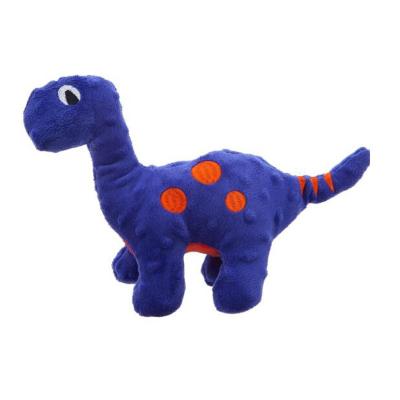 China Sustainable Toy Dinosaur Baby Dinosaur Plush Blue Soft Toy for sale