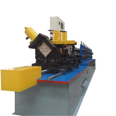 China steel frame c stud u track making machine c u wall profile roll forming machine for sale