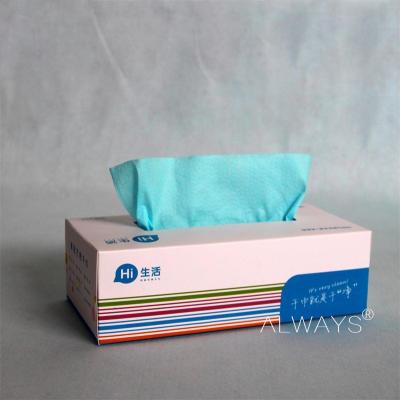 China Sustainable Microfiber Germany Printed Non Woven Spunlace Kitchen Dish Cloth Disposable Cleaning Clean Towel In A Box for sale