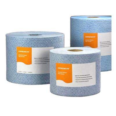 China X-3332 Sustainable Jumbo Roll 100% PP Nonwoven Industrial Disposable Oil Absorbent Wiping Wipes for sale