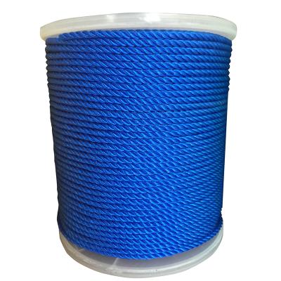 China High Tensile /durable Polypropylene PE Twisted Rope Plastic Rope Rope For Marine Use Packing Rope for sale