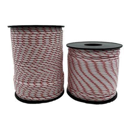 China High Tensile Polypropylene 16 Strands Braided High Abrasion Resistance Nylon Rope for sale