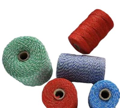 China ECO FRIENDLY electric farm fencing rope polywire for wildlife prevention and farm animals grazing for sale