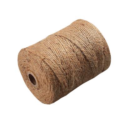 China Wholesale High Tensile Bulk Twine Natural Sisal Rope 100% Natural Bulk DIY Decoration Manila Hemp Recyclable Bundling Rope for sale