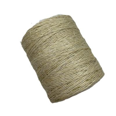 China High Strength Gardening Packing Rope 3 Strands 100% Natural Sisal Jute Hemp Twine Decoration Packing Rope for sale