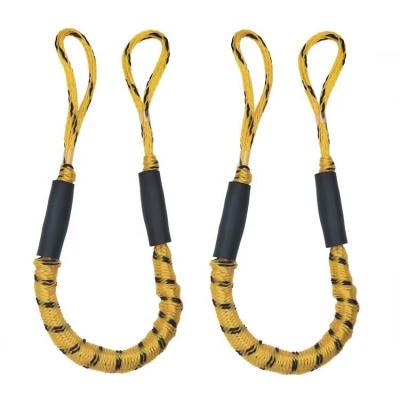 China Kayak Marine Rope Bungee Cord Stretch Shock Absorbing Dock Line For Boat for sale