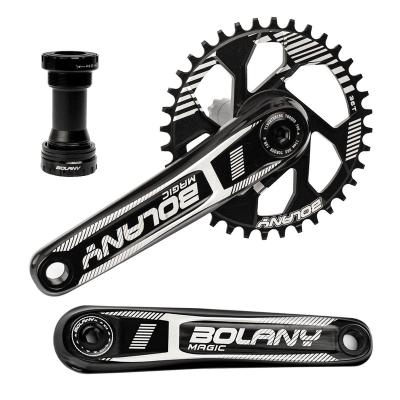 China Mountain Bikes Bolany Mountain Bike Crank 34/36T GXP Straight-Loaded Single-Disc Aluminum Alloy 170mm Accessories for sale