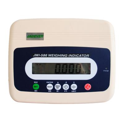 China ABS JWI-586 Electronic Weighing Indicator With Green Backlight LCD Display JWI-586 for sale