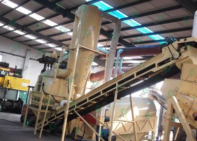 China High Efficiency Organic Fertilizer Production Line With Horizontal Centrifugal Granulator for sale