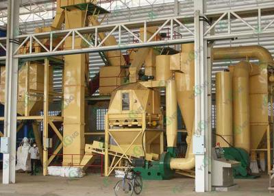 China Livestock Feed Pellet Production Line Cattle Feed Pellet Machine 4-8 t / h for sale