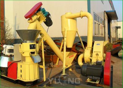 China 100-500KG/H Full Auto Wood Pellet Production Equipment Small High Efficiency for sale