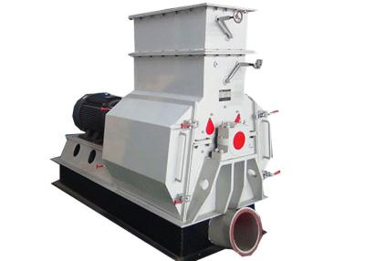 China Industrial White Straw Hammer Mill , 37KW Wood Chips Hammer Mill for sale