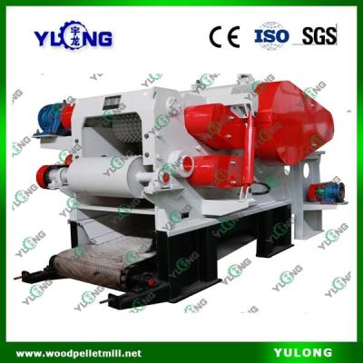 China 5-8t/h White Wood log drum wood chipper to crush logs into chips for sale