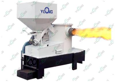 China Environment Friendly Biomass Pellet Burner , Wood Waste Burner With Rotary Grater for sale