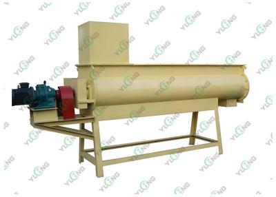 China Animal Feed Mixing Machine , Biomass Powder Shaft Continuous Mixer 1-1.5t/h for sale