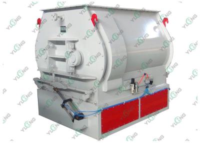 China Professional Fish Feed Mixing Machine / Chicken Feed Mixer With Double Shaft for sale