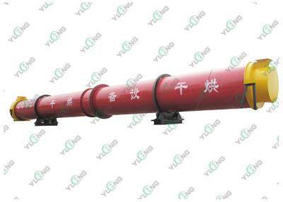 China High Capacity Rotary Drum Dryer , 5.5kw Wood Sawdust Drying Machine for sale