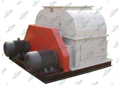 China Horizontal Chain Organic Fertilizer Straw Hammer Mill Crusher 5-10ton / h for sale