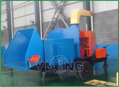 China Bio - Energy Process Factory Drum Wood Chipper , Mobile Wood Chipper Machine for sale