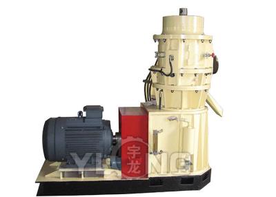 China Flat Die Organic Fertilizer Granulator  , Organic Fertilizer Pellet Mill 0.6-1t/h for sale