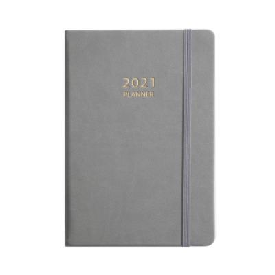 China Business Office Printed Personalized Luxury PU Leather A5 Softcover 2022 Planner for sale