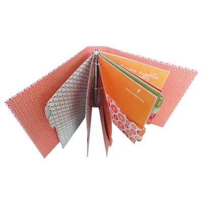 China Eco - Friendly Office Supplies Hand Cover 2 Hole Ring Binder A4 Folder for sale