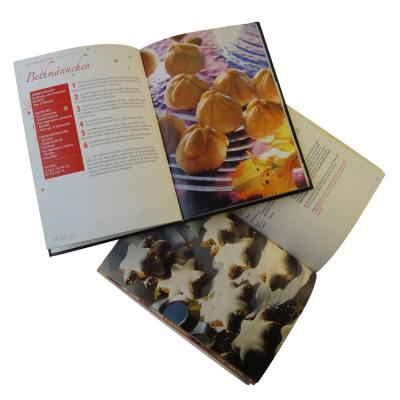 China paper & New Designed Colorful Hardcover Cardboard Cooking Book for sale