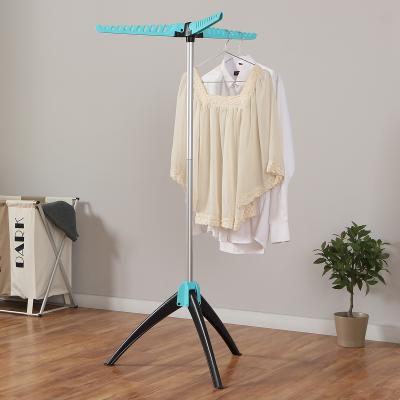 China Household Stored Hot Selling Foldable Stand Clothes Rack Hanger Laundry Drying Rack for sale