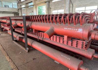 China Length 23000mm Boiler Steam Header Heat Exchanger Water Tube for sale