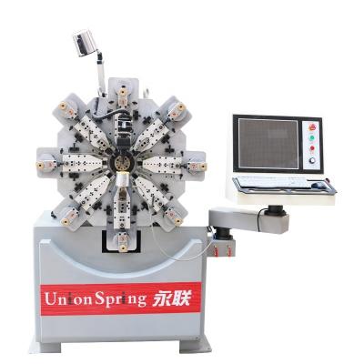 China Kitchen Stainless / Carbon Steel Traceless Hook Forming Machine Spring Bending Machine Thick Wire CNC Camless Spring Machine for sale