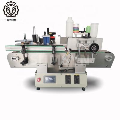 Chine SUMSYN etiquetadora Desktop labeler Automatic round bottle labeling machine label applicator for round/square /hexagon bottle à vendre