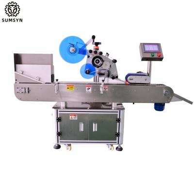 中国 Hale sale Automatic Horizontal bottle Labeling machine for 2ml vials ampuls lipstick ball pen bettery soft tube 販売のため