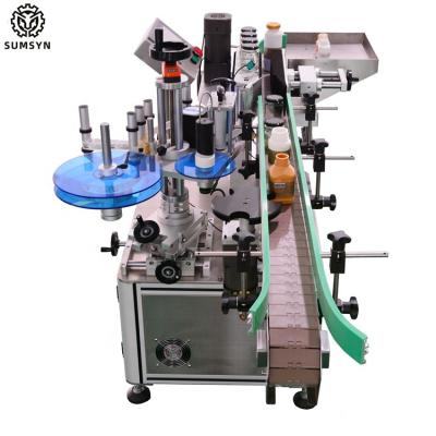 China Round bottle Labeling Machine bottle labeling applicator for round bottle Te koop