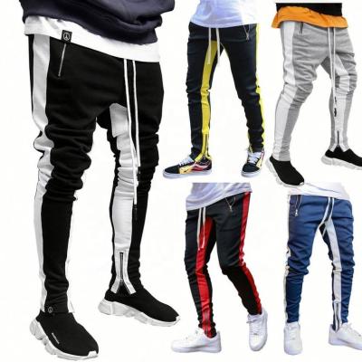 China Breathable Slim Fitness Leisure Stretch Jogging Pants Mens Running Pants For Male for sale