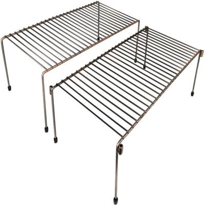 China Sustainable Multifunctional Rack Iron Display Racks Kitchen Dish Rack for sale