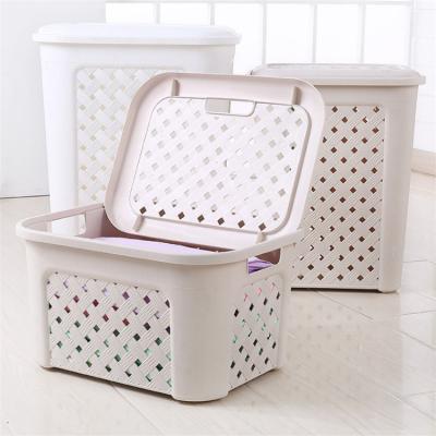 China New Style Modern Popular Laundry Hamper Design Heavy Duty Plastic Laundry Hamper With Lid for sale