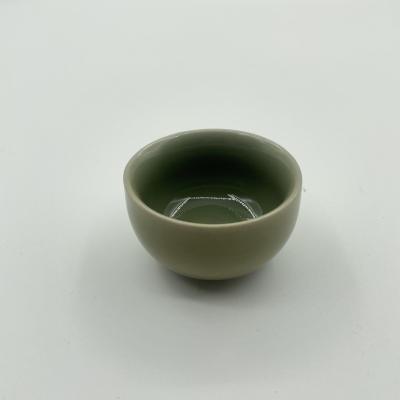 China Factory sustainable supplies handmade tea cups, coffee mugs, high grade celadon ware for sale