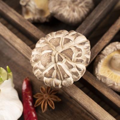 China Dry whole shiitake mushroom dried high quality wholesale price white flower dried shiitake mushroom for sale