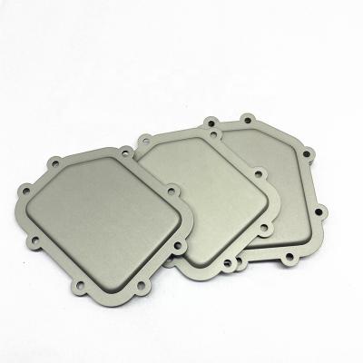 China Electronics / Automotive / Industrial / Motorcycles / Aerospace / Lighting / Automation Custom Metal Cover Gray Aluminum Covers Natural Hard Anodizing Type III Aluminum Parts Back 6061 T6 Front Top Cover for sale