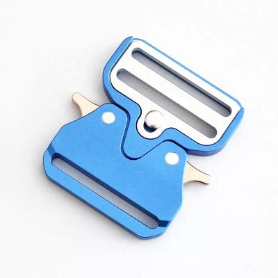 China Electronics / Automotive / Industrial / Motorcycles / Aerospace / Lighting / CNC Dongguan Custom Manufacturing Metal Polished Aluminum Blue Anodized Buckle For Automotive / Automotive for sale