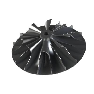 China Electronics/Automotive/Industrial/Motorcycles/Aerospace/Lighting/Automation Custom Parts Metal CNC Aluminum Blade Impeller Trim Fan For High Temperature Resistant Vacuum Cleaner for sale