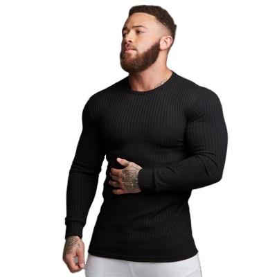 China 2021 Anti-wrinkle cotton mens winter sweaters for men gym sports knitwear stylish crew neck knitted man sweaters for sale