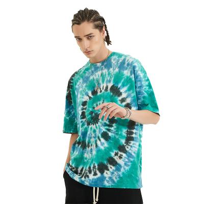 China Link Dye 2021 Hot Selling Custom OEM Men Clothes 100%cotton Link Dye T-shirts Mens Shirts Hip Hop Streetwear for sale