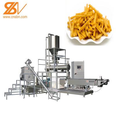 China Delicious Corn Cheese Puff Snacks Processing Extruder Machines 2019 Hot Sales saibainuo Automatic Corn Chips Machinery/Salad Stick Processing Line for sale