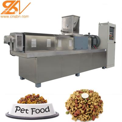 China Automatic dry dog ​​cat fish shrimp bird chicken Saibainuo pet food machinery line and so on for sale