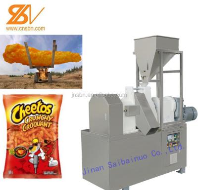 China Hot Selling Industrial Full Automatic Cheetos Kurkure Nik Naks Puff Machine Processing Line of Kurkure/Cheetos/Nik Naks /Corn Cruls Snacks for sale