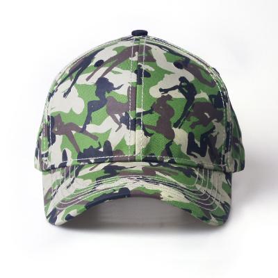 China COMMON Structured 100% Cotton Baseball Caps Hats With Custom Printing And Embroidery Logo for sale