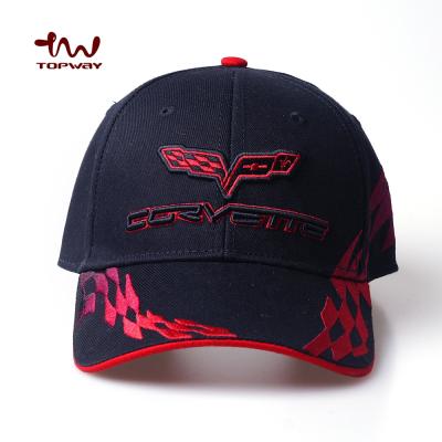 China COMMON 2021 Customized High Quality Black 3d Embroidery Logo 6 Panel Caps Hats Mens Baseball Cap Packing Hat for sale