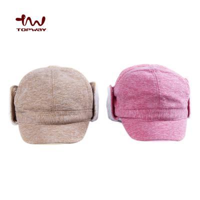 China JOINT Wholesale Custom Empty Trapper Caps Winter Baseball Earflap Hat Bomber for sale