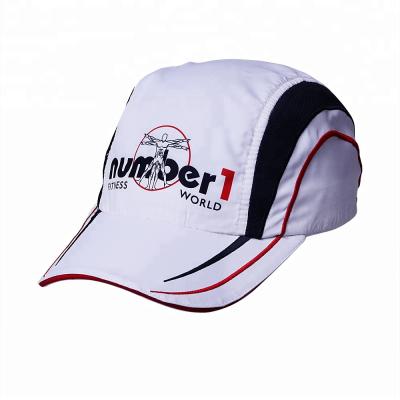 China 100%Polyester JOINT Moisture Wicking Sports Hat Caps With Custom Print Logo for sale